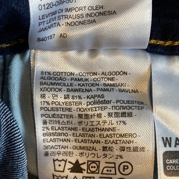 Levi’s 711 Skinny size 26 - Picture 3 of 5